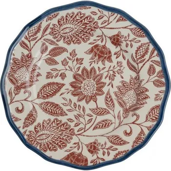 Talíř Sada keramických talířů LAURA ASHLEY HEDINGHAM BLUE TERRA 21 cm, 2 ks