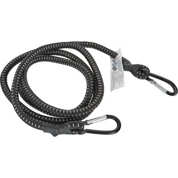 Upínací popruh GEKO Pružný popruh s karabinami 10x1800mm 61762 G02344