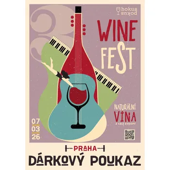 Víno HokusPokus Winefest 2026 - Dárková vstupenka