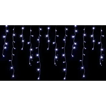 Vánoční dekorace Asao Venkovní vánoční LED závěs - Studená bílá 60m - 2000 led diod