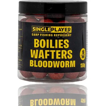 Boilies SINGLEPLAYER Boilies Wafters Bloodworm 150g 16mm