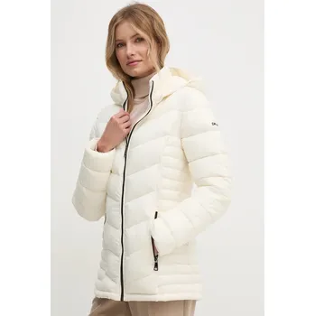 Dámská casual bunda Bunda Dkny dámská, béžová barva, přechodná, DLEMPR20 01X, vel. S