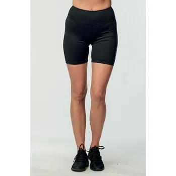 Dámské kraťasy Funkční sportovní černé dámské kraťasy s potiskem 202 lom velikost L