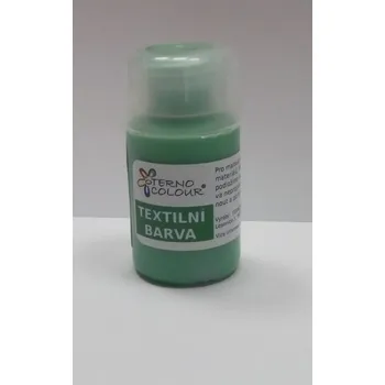 Speciální výtvarná barva Barva na textil 20 g - odstín č.32 - světle zelená