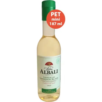 Víno V.Albali Verdejo Sauvignon Blanc 12,5% 0,187 l pet.(holá láhev)