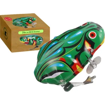 Figurka Impap Žába na klíček kovová v krabičce 7 x 5 cm