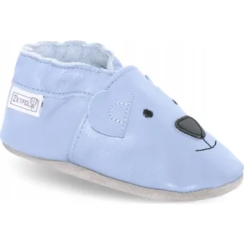 Dámské pantofle Dětské kožené pantofle ZETPOL papuče 20