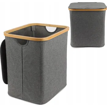 Koš na prádlo Volně stojící koš na prádlo Jumi 10 l šedý