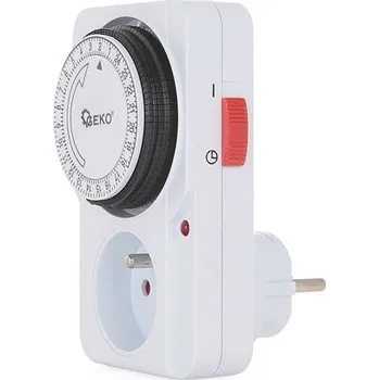 modulární přístroj a rozvaděč GEKO Analogový časovač do zásuvky 61661 G03345
