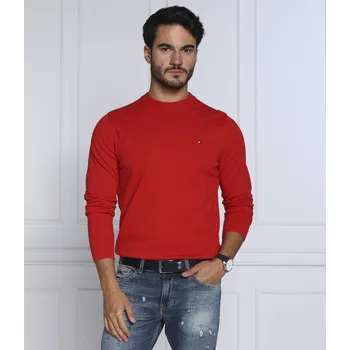 Pánský svetr Tommy Hilfiger pánský červený svetr 1985 - XXL