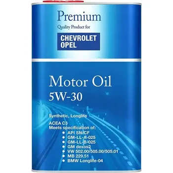 Motorový olej FANFARO for Opel Chevrolet 5W-30 1L (Plast)