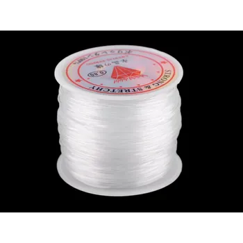 Silonový vlasec Ø0,8 mm - transparent (25 ks)