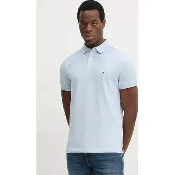 Pánské oblečení Polo tričko Tommy Hilfiger MW0MW17770 modrá 05X, vel. XXL