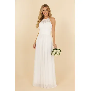 Dámské šaty L&L Svatební šaty CLEAHE bílé Barva: Bílá, Velikost: XL