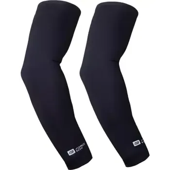 Cyklistické návleky Force Rush návleky na ruce lepené černá vel. XL-XXL