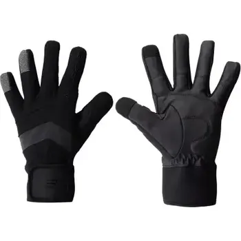 Cyklistické rukavice Force Warmer zimní cyklistické rukavice černá vel. S