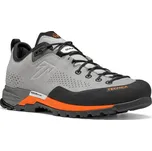 Pánská nízká turistická celokožená obuv TECNICA-Sulfur Ms, soft grey/ultra orange Šedá 41,5