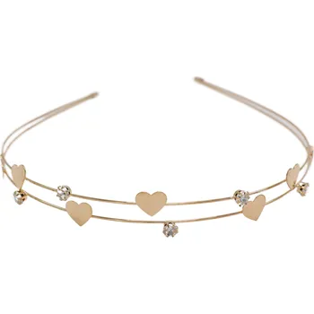 Čelenka Kovová čelenka na vlasy Barva: zlatá