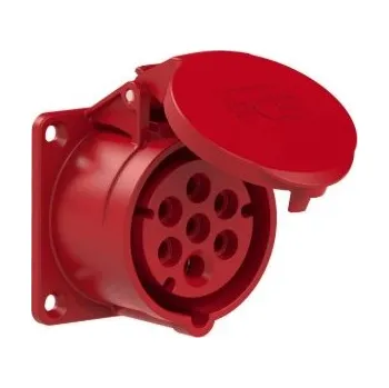 Elektrická zásuvka Zásuvka vestavná 7-pólová, 16A, 400V, 6h, IP44