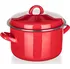 Hrnec Banquet Milton smaltovaný hrnec červený
