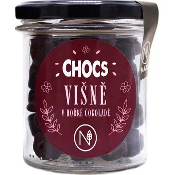 Čokoláda Chocs višně v 70% hořké čokoládě, 100g