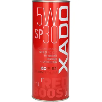 Motorový olej Xado Atomic Oil Red Boost 5W30 SP 1L