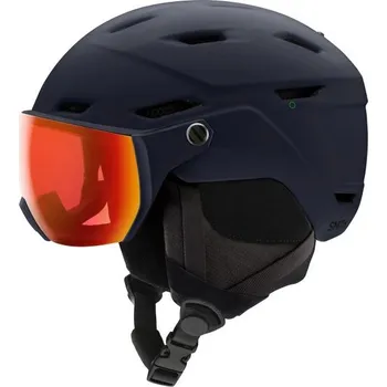 Smith Survey helma + brýle Matte Midnight Navy/ChromaPop Everyday Red L