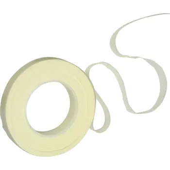 Lepicí páska PME 13 mm x 17,5 m - papírová floristická páska na cukrové květiny, bílá