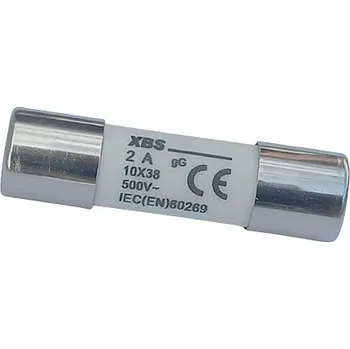 pojistka Keramická válcová pojistka 10x38 mm gG, 2A (SEZ PV 10x38 mm, 2A)