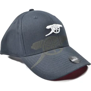 Kšiltovka Arsenal FC Kšiltovka Arsenal FC, tmavě modrá, vyšívané dělo, bavlna