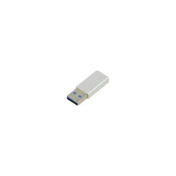 Elektrická zásuvka ART Adaptér OTG,USB 3.0 USB A vidlice,USB C zásuvka 5Gbps bilá