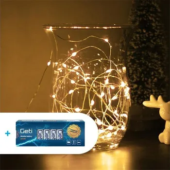 Vánoční dekorace FAMILY 58041A vánoční řetěz 10 m bílá