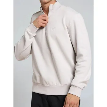 Pánská mikina Sinsay - Mikina basic - béžová - 5034O-02X - 5034O-02X-XL