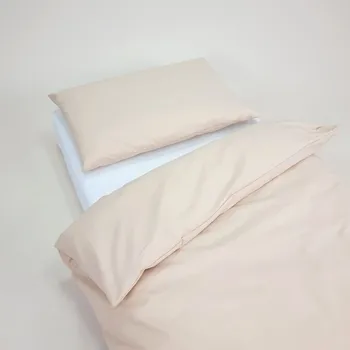 Povlečení Dětské bavlněné povlečení 120x90 cm - béžové