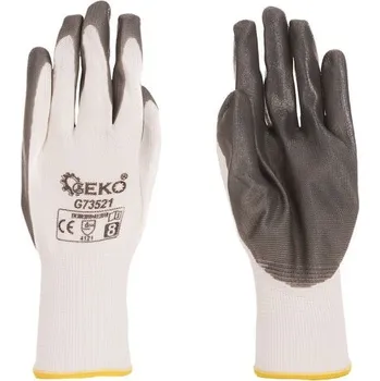 Pracovní rukavice GEKO Pracovní rukavice 8" 61874 G73521 černá