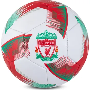 Fotbalový míč Liverpool FC Fotbalový míč Liverpool FC, červenobílý, vel. 5