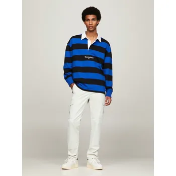 Pánské kalhoty Tommy Jeans pánské krémové kalhoty Austin - 33/32