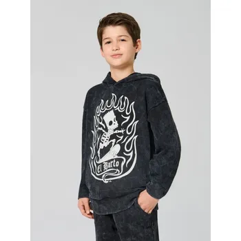 Chlapecká mikina Sinsay - Mikina s kapucí Simpsons - černá - 018GA-99X - 018GA-99X-170