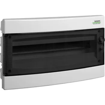 Rozvaděč Noark 101513 PNF 18T Plastová rozvodnice, průhledné dveře, montáž pod omítku, IP40, 1 řada, 18 modulů (PNF 18T)