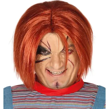 Karnevalový kostým Guirca paruka krátké vlasy kaštanová