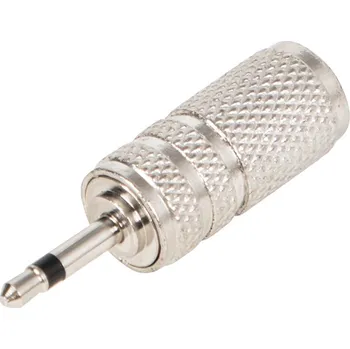 Audio kabel Adaptér Jack 2,5mm na 3,5mm Mono Kovový