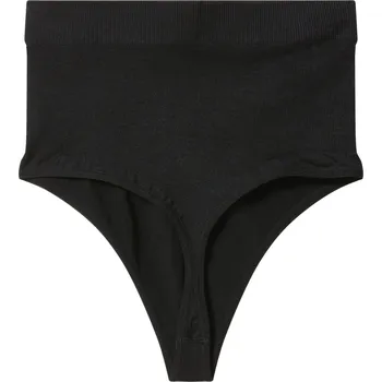 Kalhotky esmara® Dámské bezešvé kalhotky Tanga (černá, M(40/42))