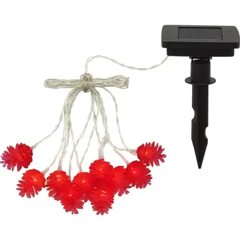 Venkovní osvětlení Solární LED RGB svítidlo, 10x LED, 0,06 W - GLOBO 33707-10