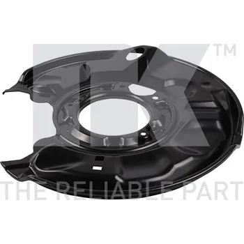 Brzdový kotouč Ochranný plech proti rozstřikování, brzdový kotouč NK 233319