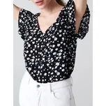 Sinsay - Halenka z viskózy - černá - 6800J-99X - 6800J-99X-XXS