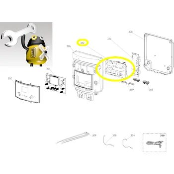 Bojler ARISTON Základní deska elektroniky pro NUOS PLUS
