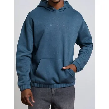 Pánská mikina Sinsay - Mikina s&nbsp;kapucí - indigo - 5039O-57X - 5039O-57X-3XL