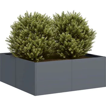 Truhlík vidaXL Truhlík 80x80x30 cm [860801] Barva: antracitová