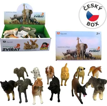 Figurka Pes, 12 ks v boxu, 12,5 cm