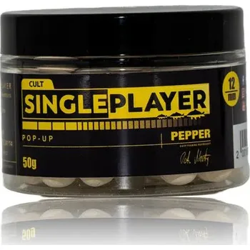 Boilies SINGLEPLAYER Pop-up Boilie Pepper 50g 12mm